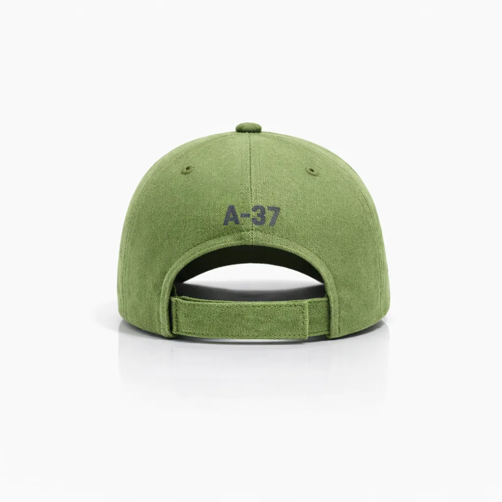 Jockey A-37 Dragonfly vista trasera bordado A-37